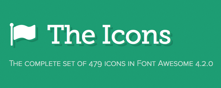 Bootstrap icon fonts